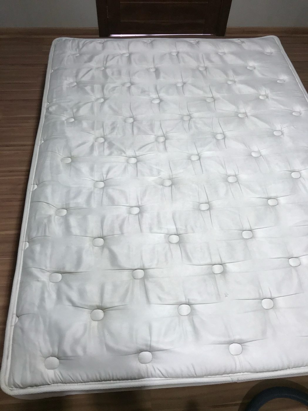 Mattress after cleaning